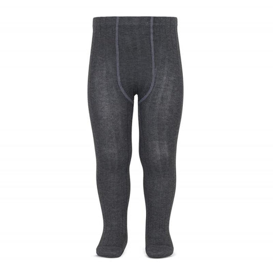 Condor BASIC RIB TIGHTS ANTHRACITE ribbed tight 290