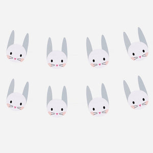 My Little Day paper garland - mini rabbit