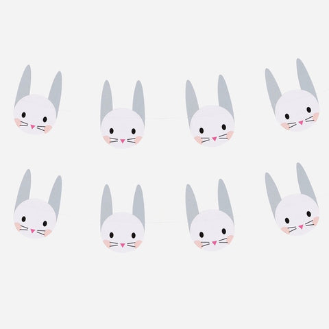My Little Day paper garland - mini rabbit