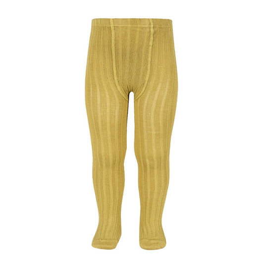 Condor BASIC RIB TIGHTS MUSTARD ribbed tight 629