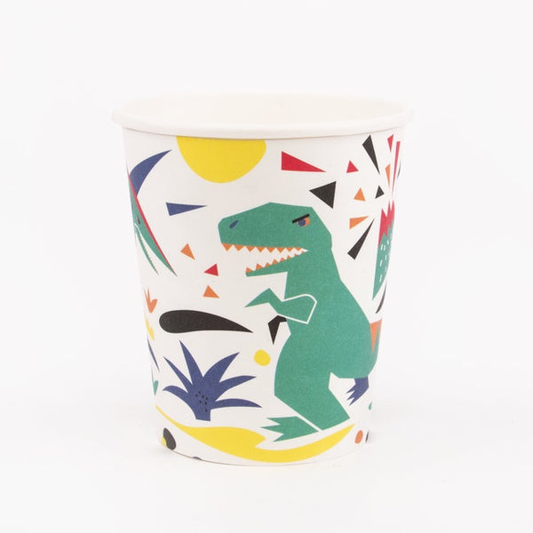 My Little Day paper cups - dinosaur