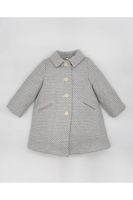 Fina Ejerique IVORY AND BLUE GLITTER O22M59