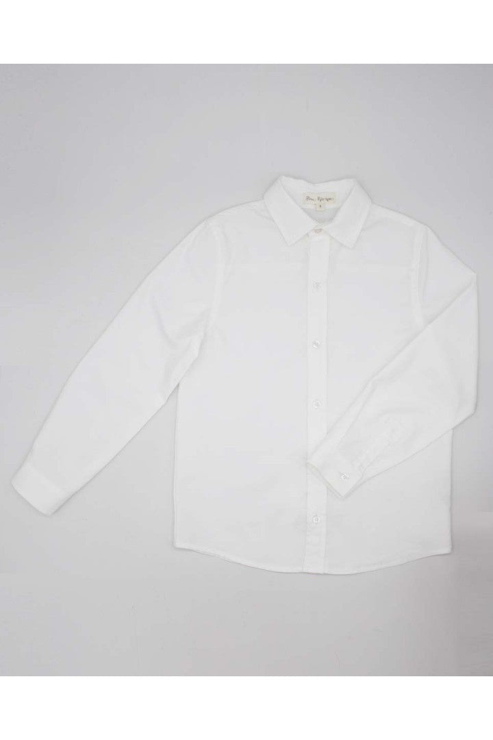 Fina Ejerique ITALIAN COLLAR OXFORD SHIRT WHITE  Ref. P23E76
