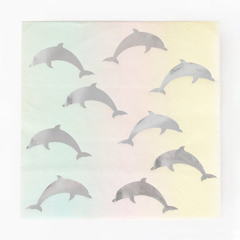 My Little Day paper napkins - dolphins