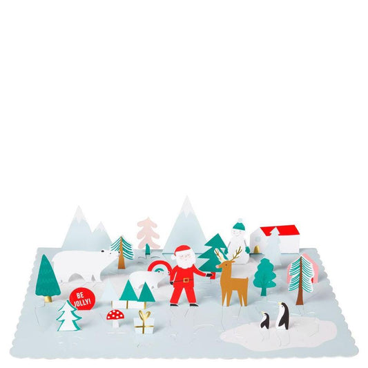 MERI MERI POP-UP SANTA SCENE ADVENT CALENDAR
