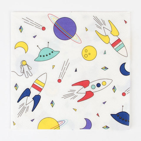 My Little Day paper napkins - cosmic