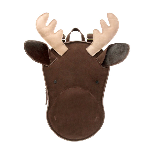 Donsje Umi Schoolbag | Moose Chocolate Nubuck