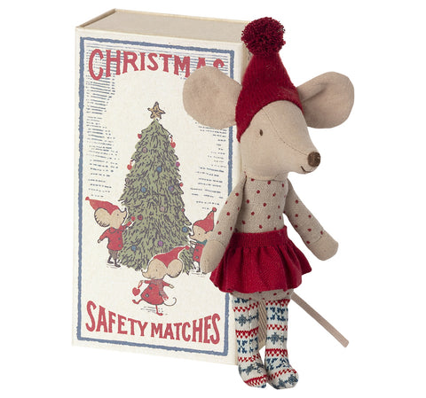 MAILEG CHRISTMAS MOUSE IN BOX BIG SISTER