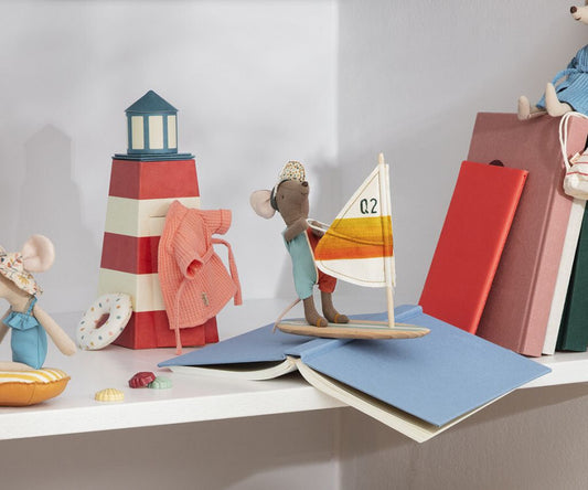 MAILEG Beach Mice Surfer Little Sister