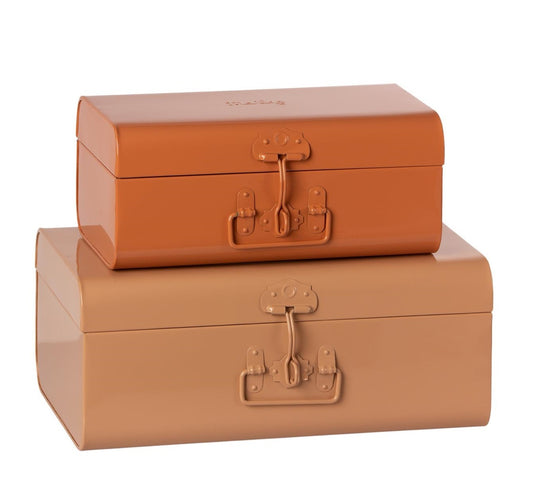 MAILEG Storage Suitcase Set Powder-Rose
