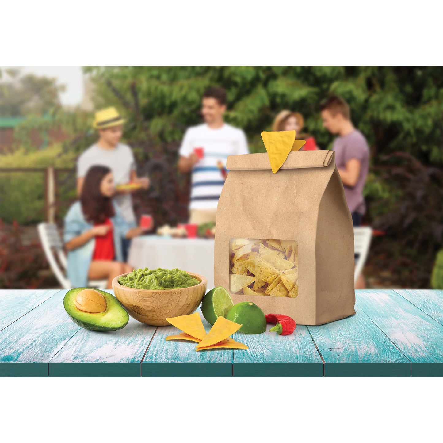 FRED Tortilla Clips ­ Food Bag Clips (Set of 6)