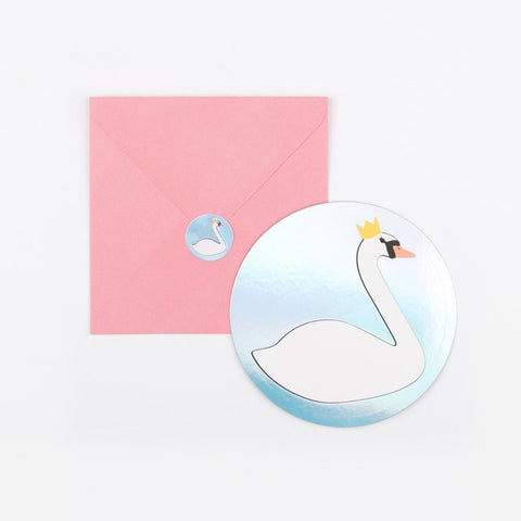 My Little Day invitations - swan