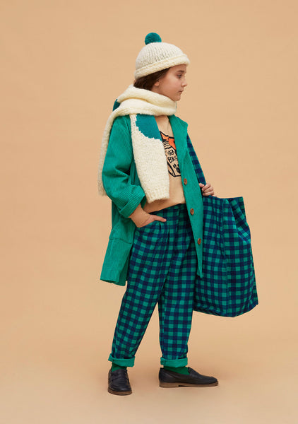 Weekend House Kids Green corduroy jacket