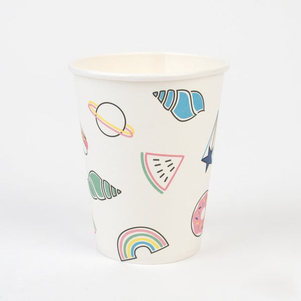 My Little Day paper cups - friends - 8 paper cups