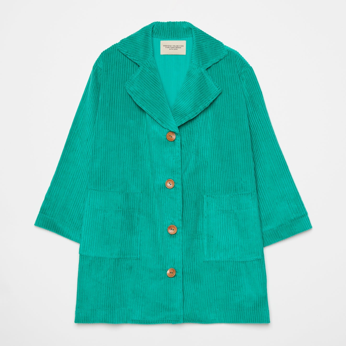 Weekend House Kids Green corduroy jacket