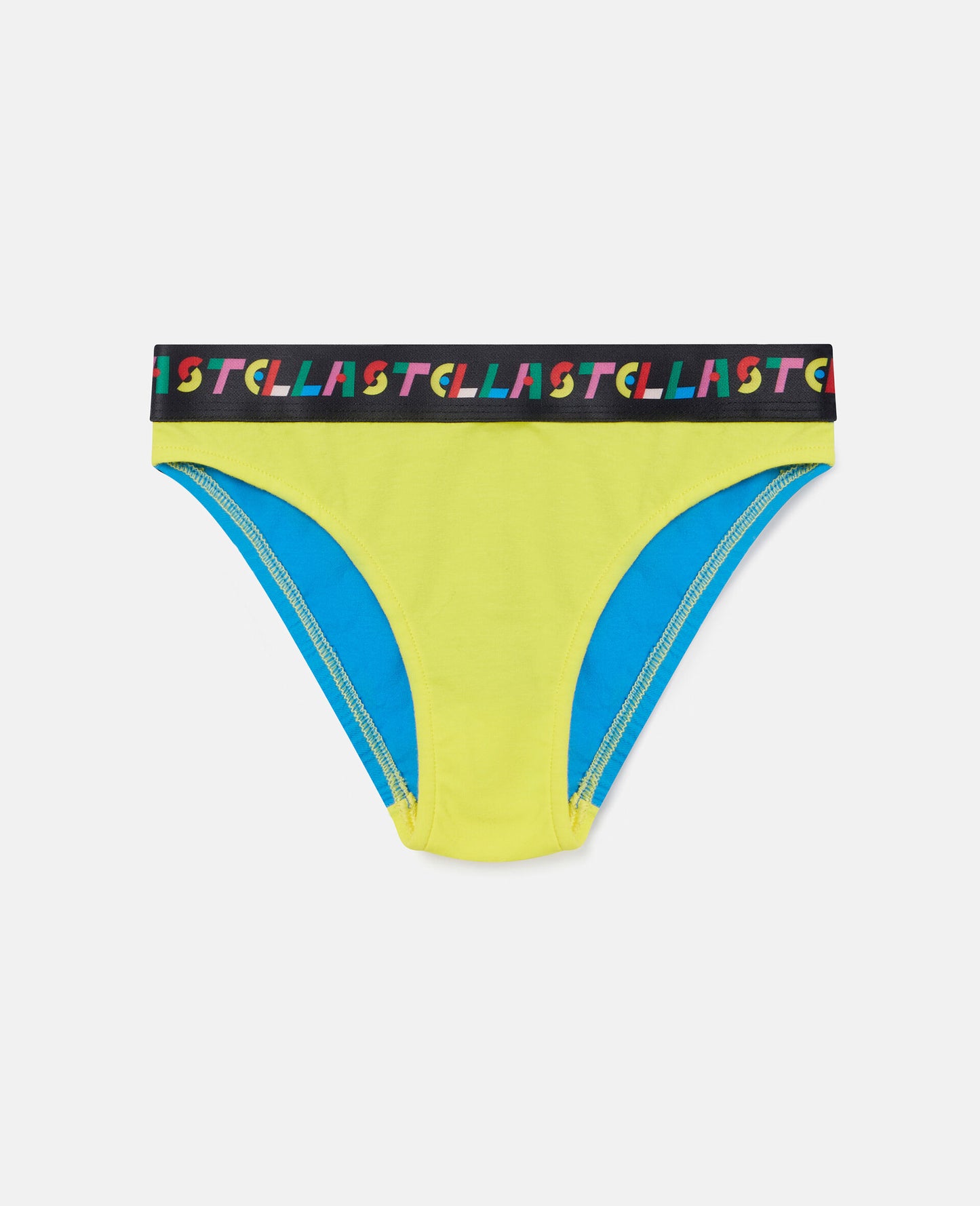 STELLA MCCARTNEY Colourblock Cotton Brief Set