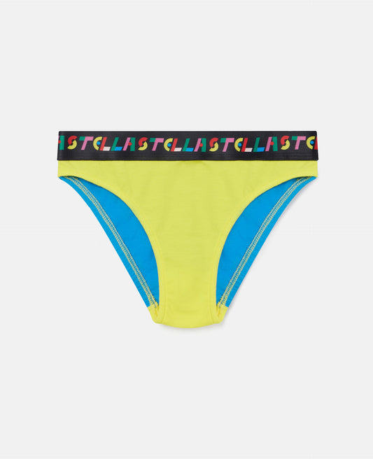 STELLA MCCARTNEY Colourblock Cotton Brief Set