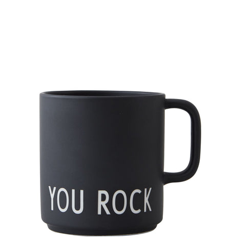 Design Letters  Favourite Cup with Handle black