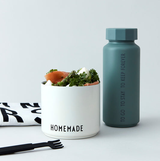 Design Letters THERMO LUNCH BOX L HOMEMADE WHITE