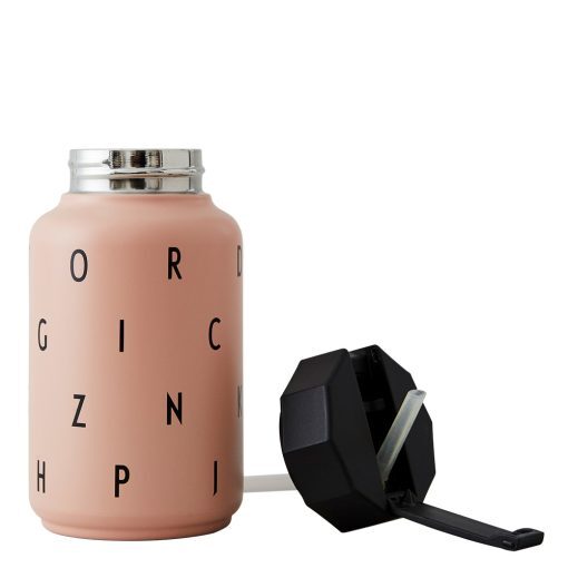 Design Letters Kids Thermo Bottle Pink