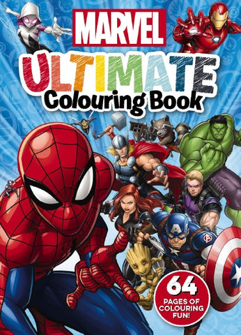 Marvel: Ultimate Colouring Book activity book