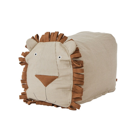 OYOY Lobo Lion Beanbag caramel