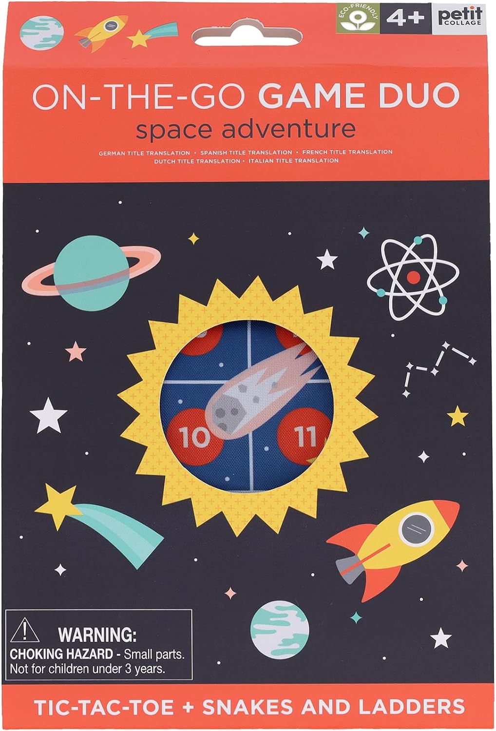PETIT COLLAGE On­The­Go Game Duo­Space Adventure