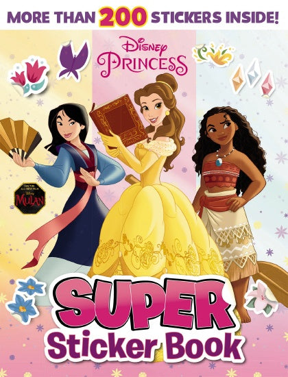 Disney Princess: Super Sticker Book Activity Book