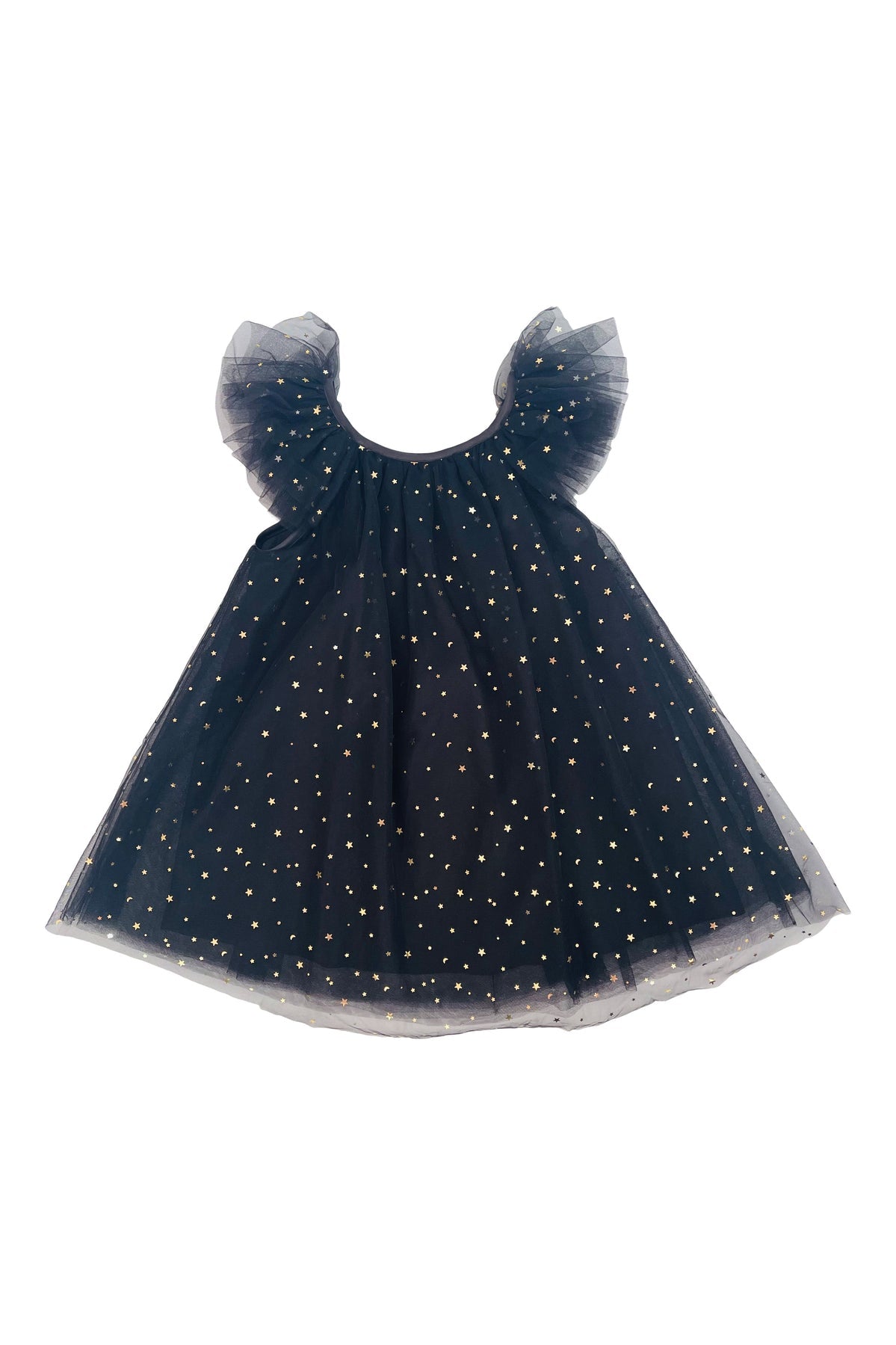 DOLLY® STARS & MOON TULLE FAIRY DRESS BLACK