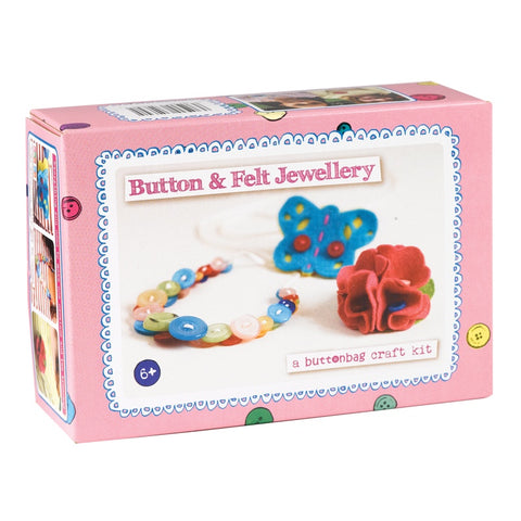 Buttonbag - Felt & Button Jewellery