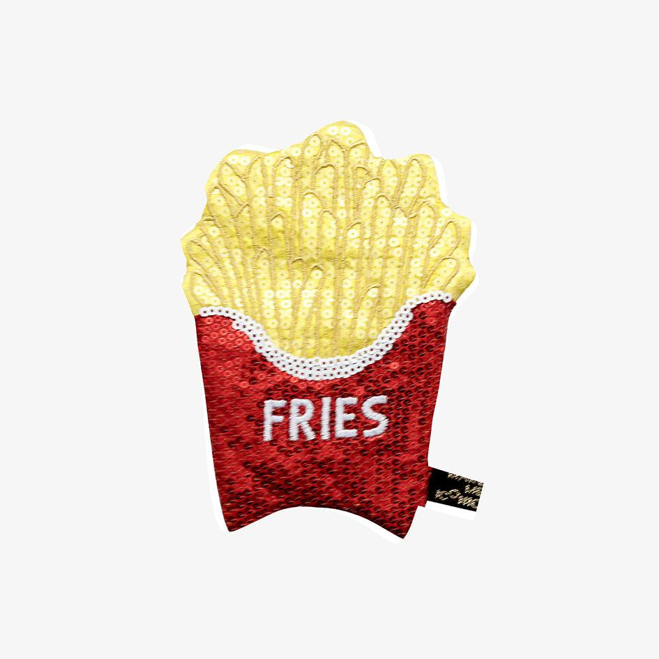 ICONIC SEQUIN PURSE - FRIES