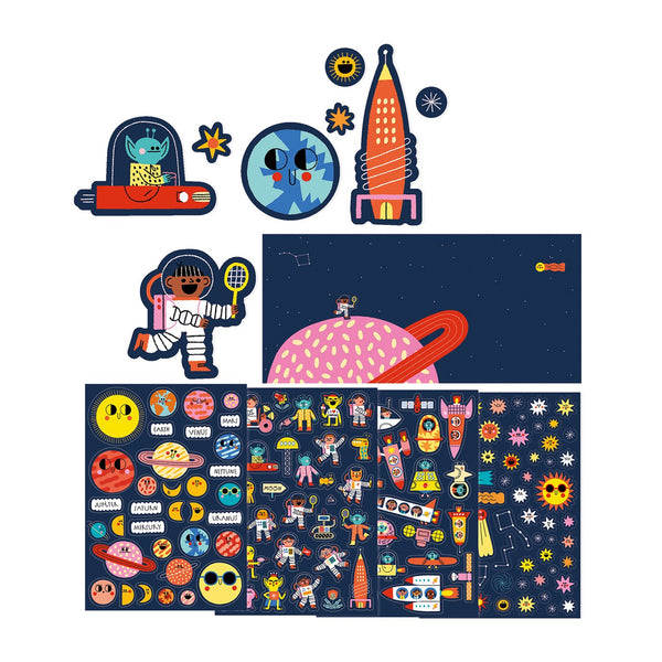 Londji Activity Book Stickers Space