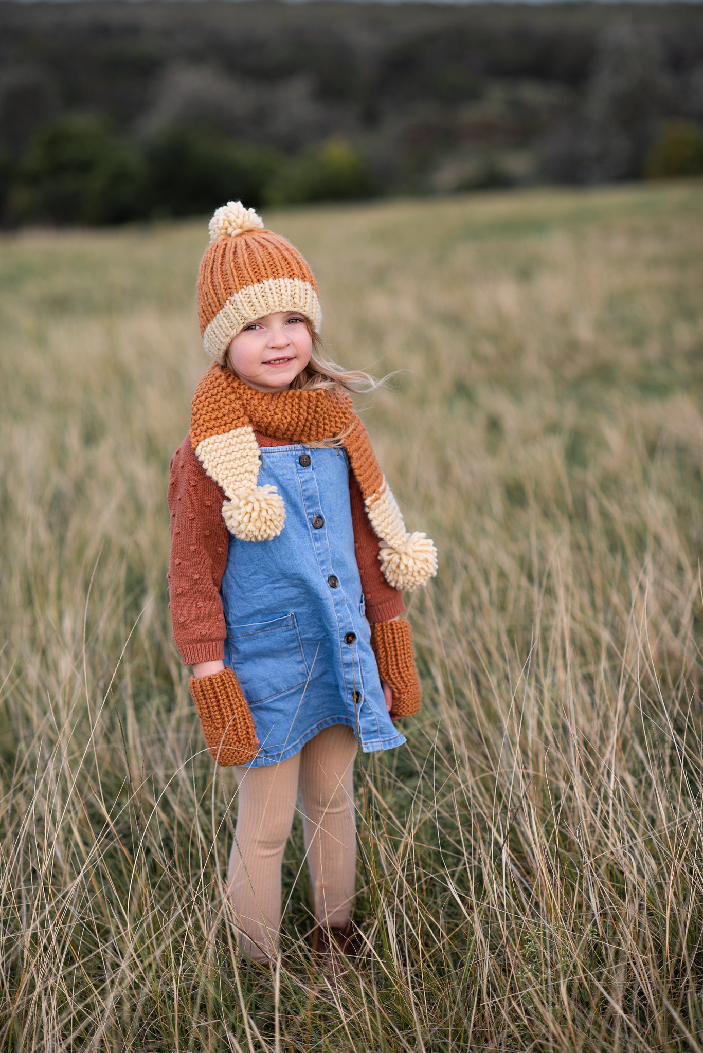 ACORN Traveller Chunky Beanie Caramel