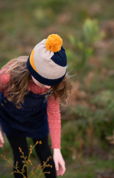 ACORN Stripes Beanie Navy