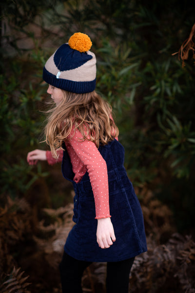 ACORN Stripes Beanie Navy