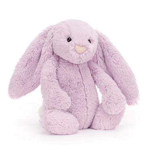 Jellycat Bashful Lilac Bunny Original Medium