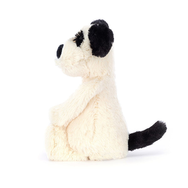 Jellycat Bashful Black & Cream Puppy Small­