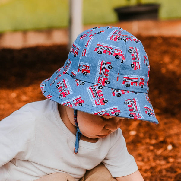 BEDHEAD HATS Toddler Bucket Hat - Fire Truck