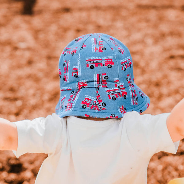 BEDHEAD HATS Toddler Bucket Hat - Fire Truck