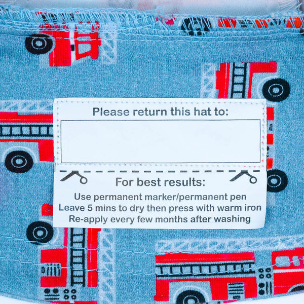 BEDHEAD HATS Toddler Bucket Hat - Fire Truck