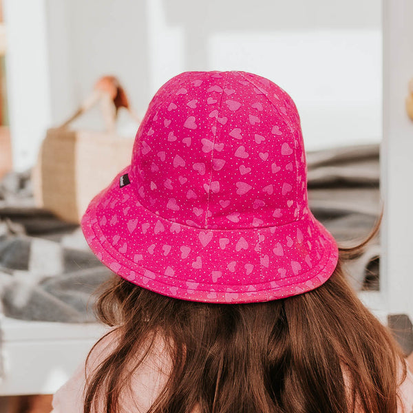 BEDHEAD HATS  Toddler Bucket Hat - Hearts