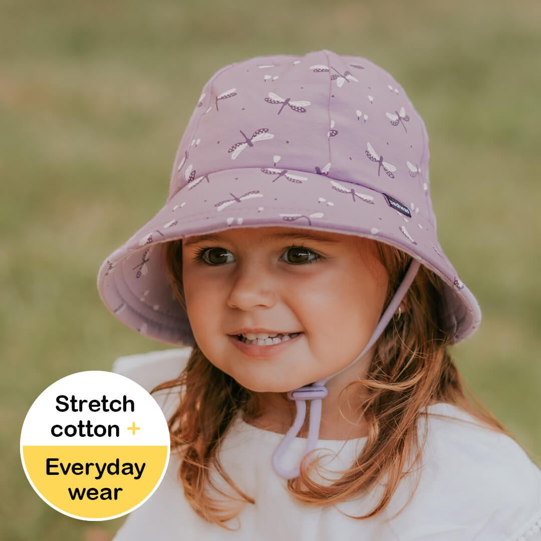 BEDHEAD HATS Toddler Bucket Sun Hat - Dragonfly