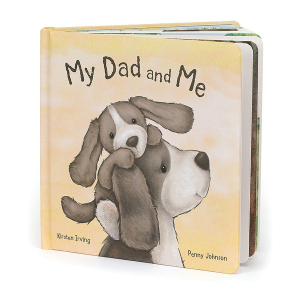 JELLYCAT My Dad And Me Book (Bashful Fudge Puppy)