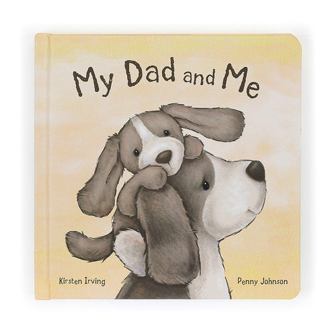 JELLYCAT My Dad And Me Book (Bashful Fudge Puppy)