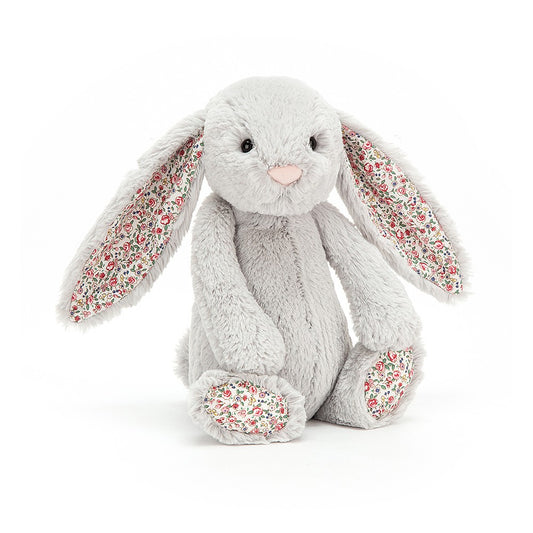 Jellycat Blossom Bashful Silver Bunny Medium