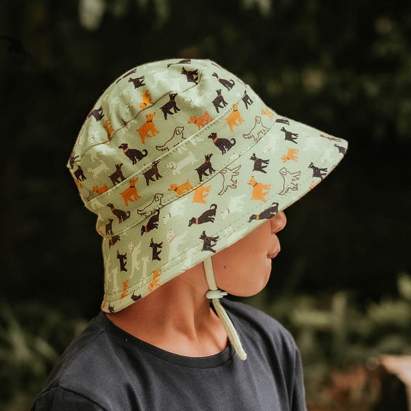 BEDHEAD HATS Kids Bucket Sun Hat - Woofers