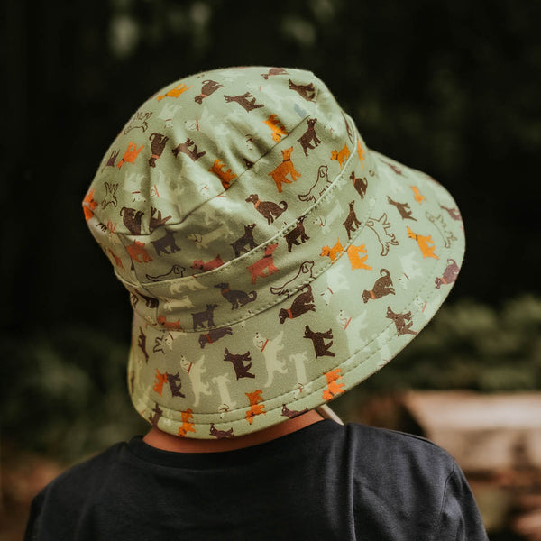 BEDHEAD HATS Kids Bucket Sun Hat - Woofers