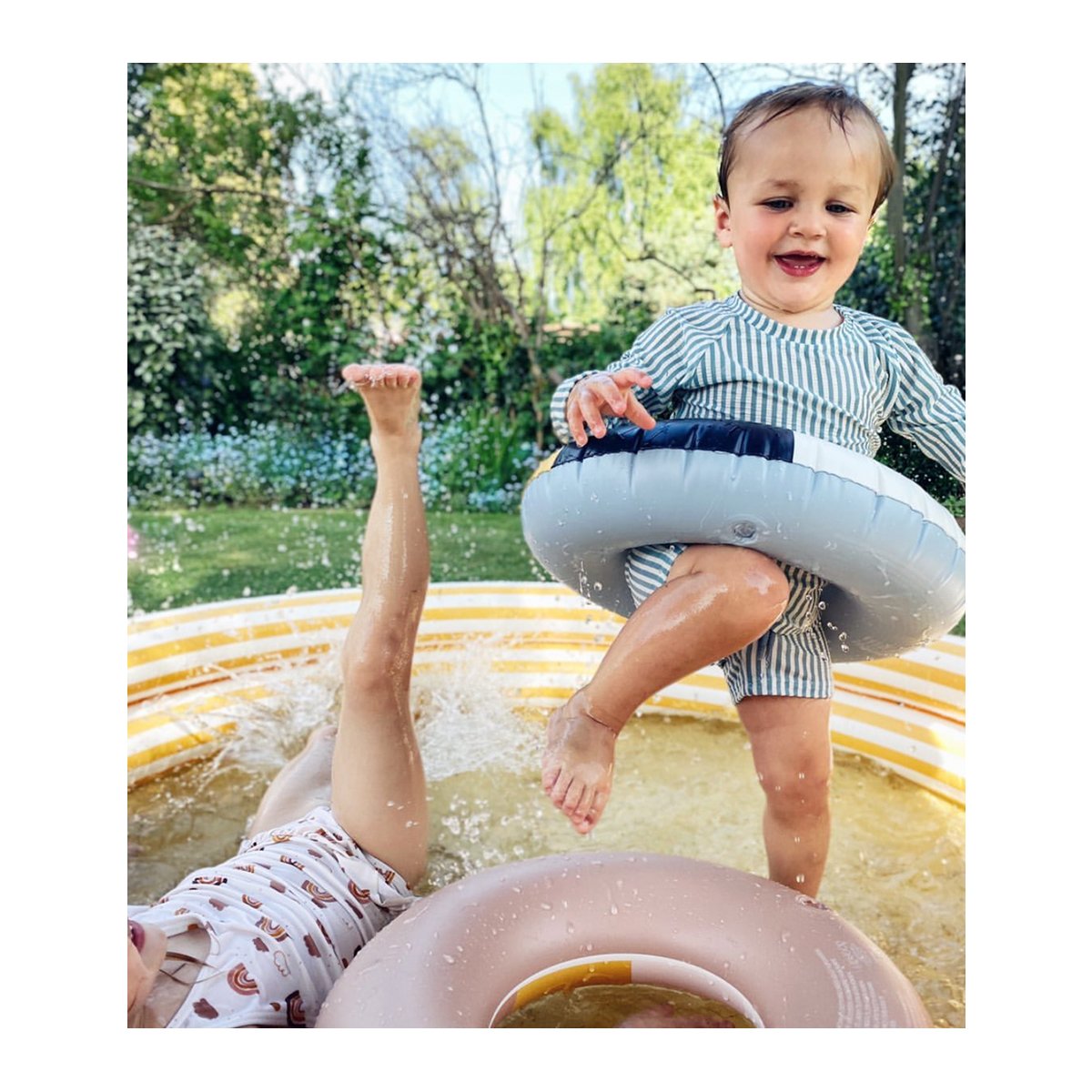 Liewood  Baloo Swim Ring - Blue mix 1-5Y