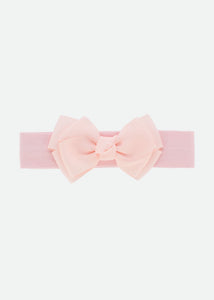 Angel's Face Bonnie Baby Headband Ballet Pink