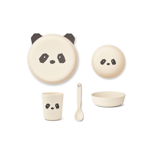 Liewood BRODY JUNIOR SET 4 PACK PANDA CREME DE LA CREME